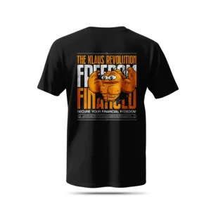 Klaus Meme Coin "Freedom Finance" T-Shirt - Official Merch