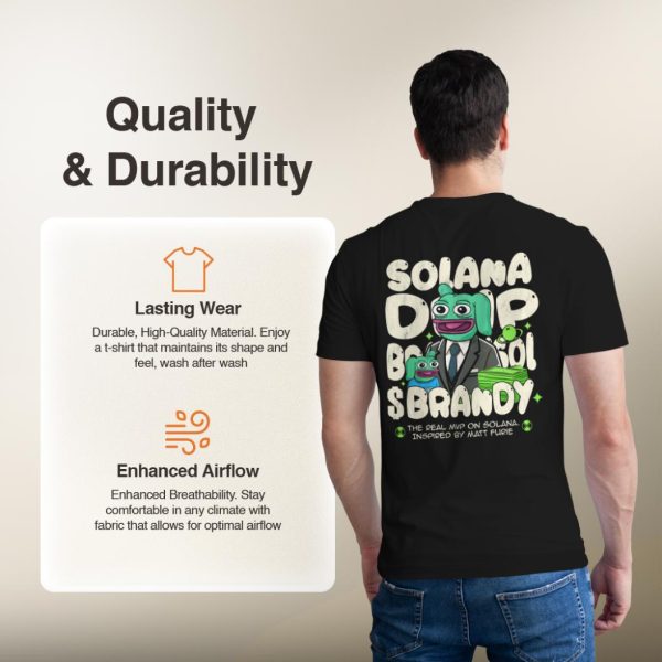 Limited Edition Brandy Solana Meme Coin T-Shirt - Image 5
