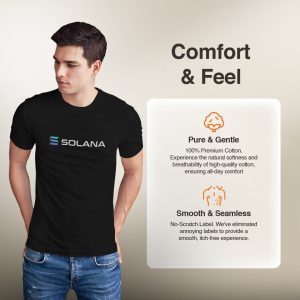 Ripple XRP Crypto T-Shirt - Official Logo Tee - 100% Cotton