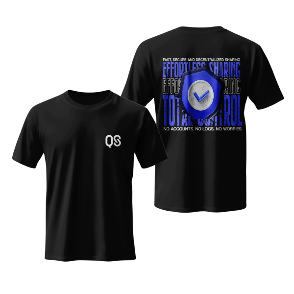 QuickSync Official 100% Cotton T-Shirt - Classic Unisex Fit - High Quality Tee
