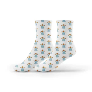 Klaus Meme Coin "Angel Klaus" Socks - Official Crypto Apparel