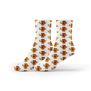 Klaus Meme Coin "Meme Life" Socks - Official Crypto Apparel
