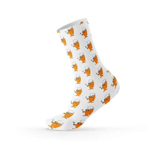 Klaus Meme Projects Official "Chef Klaus" Socks