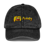 $ANDY Vintage Cotton Twill Cap