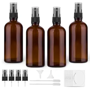Amber Glass Spray Bottles