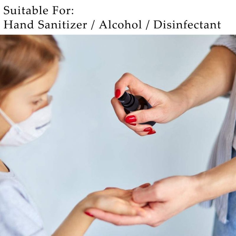Small Amber Glass Spray Bottles For Essential Oils - Image 6