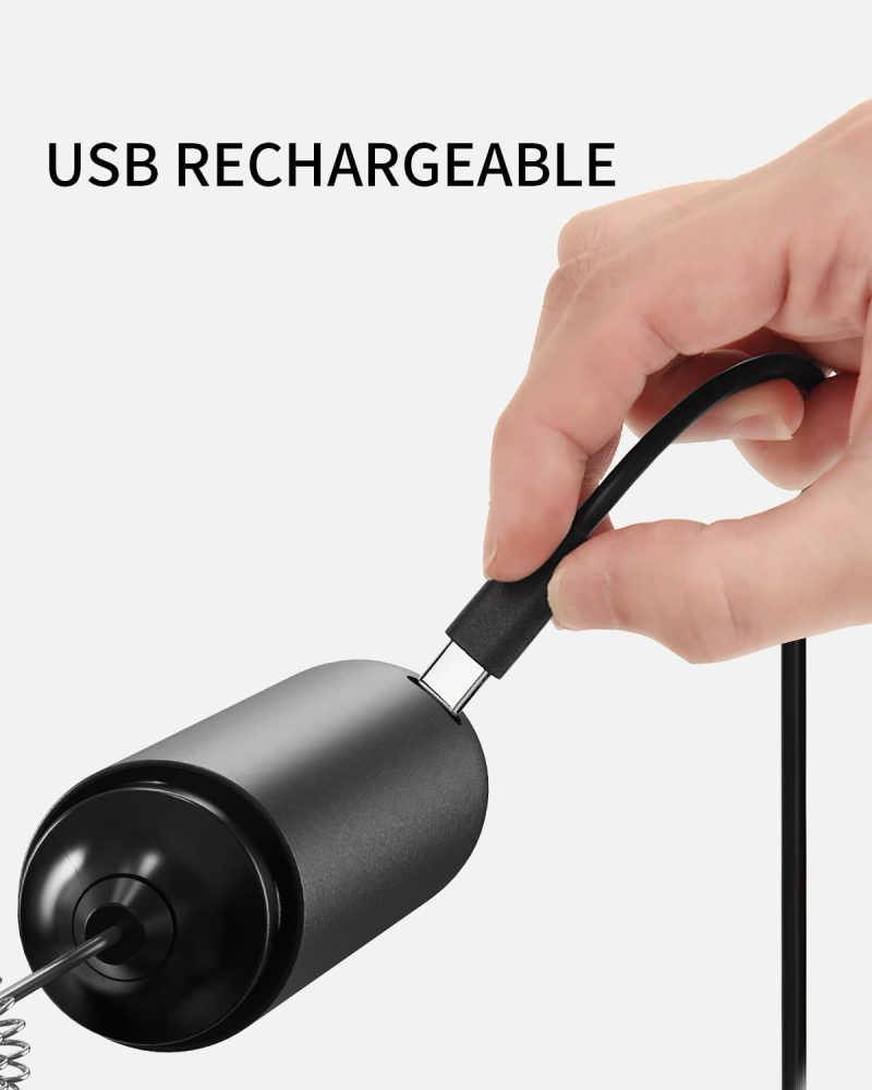 Circle Joy Rechargeable Milk Frother Hanheld - Image 4