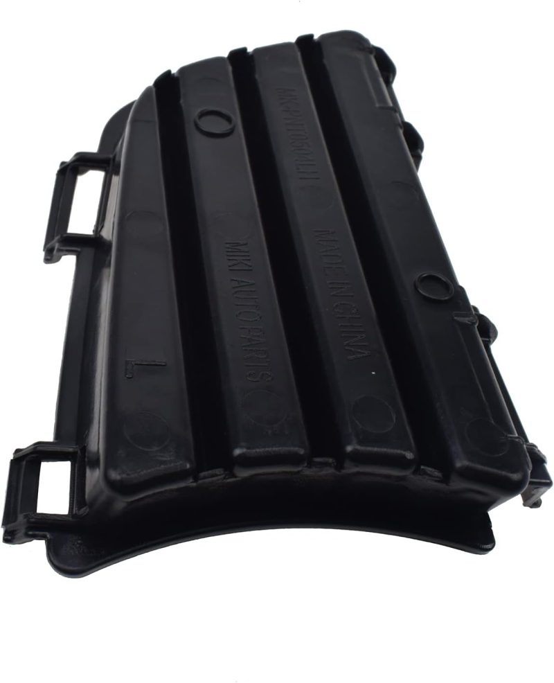 Front Left Driver Side Bumper Fog Light Lamp Hole Cover Grille Molding Trim For 2005-2008 Pontiac Vibe Black Gm1036112 88974247 - Image 6