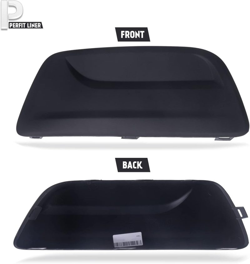Perfit Liner New Fog Lamp Cover Front Bumper Grille Grill Insert Right Passenger Side Without Fog Light Hole Compatible For 2013-2016 Chevy Malibu Gm1039141 20768847 - Image 2