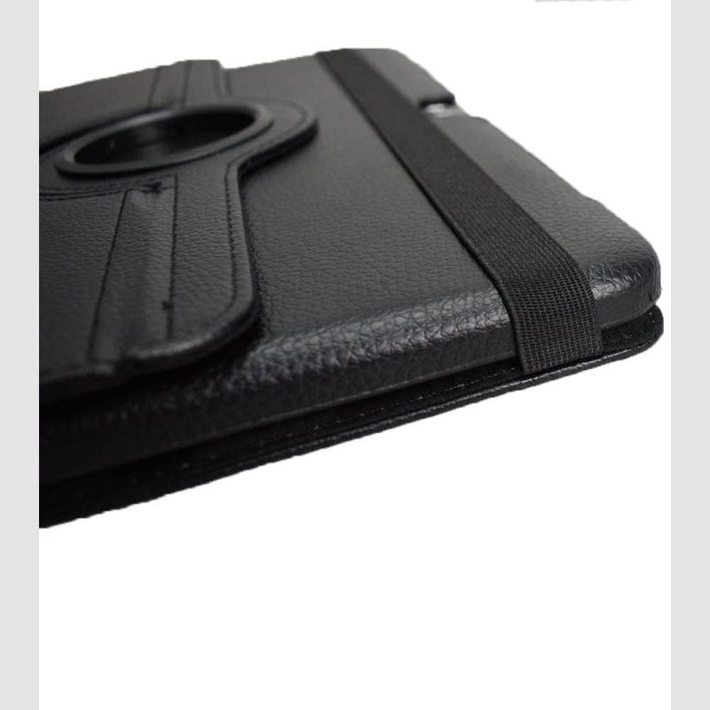 2012 Case for Samsung Galaxy Note 10.1(2012 Old Model) GT-N8000/N8010 Tablet Cover Synthetic Leather Folio Cover for N8013 N8020 N8005 Stand Case (Black) - Black - Image 6