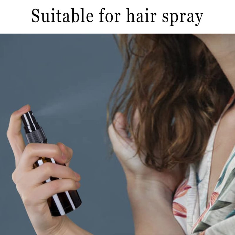 2Oz Amber Glass Spray Bottles For Essential Oils - Image 5