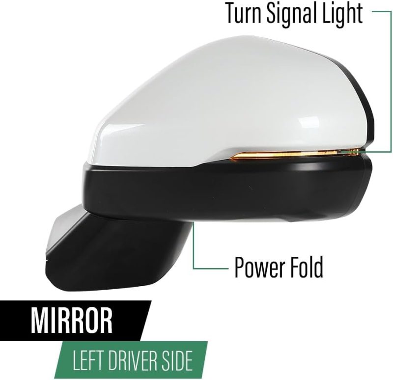 Lqi Power Mirror Left Driver Side 7-Pin Power Folding Compatible With Honda Crv 2023-2024 76258-3B4-H11 - Image 3