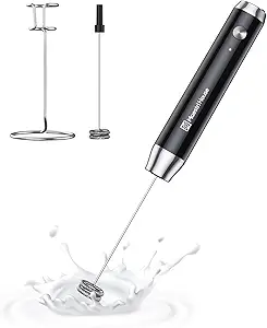 Maestri House Rechargeable Milk Frother With Stand