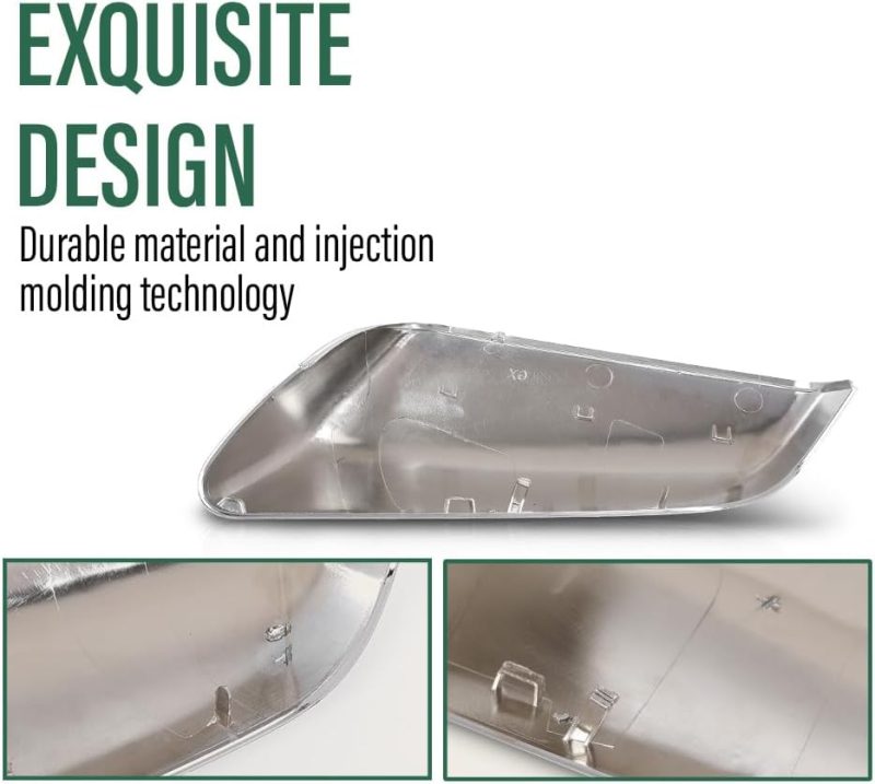 Lqi Exterior Mirror Cover Cap Chrome - Image 5
