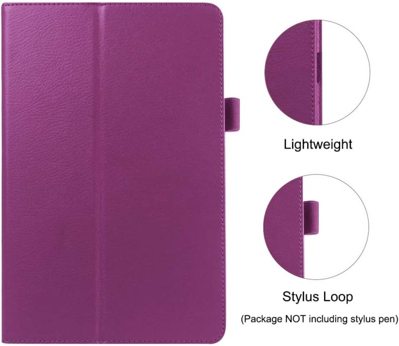 2022 Case for Galaxy Tab A8 10.5” 2022 Release (Model SM-X200/X205/X207) Folio Stand Cover Case for Samsung Galaxy Tab A8 10.5” Tablet 2022 Model Purple - Image 5