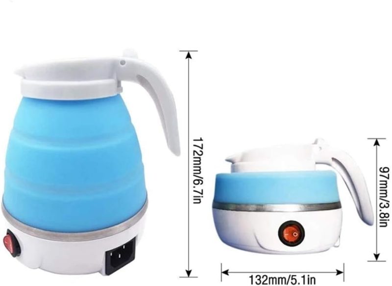 Updateclassic Travel Portable Foldable Electric Kettle - Image 6