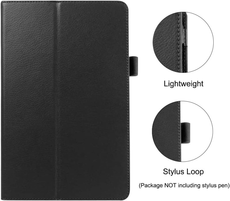 2022 Case for Samsung Galaxy Tab A8 10.5 Inch 2022 Release (Model SM-X200/X205/X207) Folio Stand Cover Protective Case for Galaxy Tab A8 10.5” Tablet 2022 Model - Black - Image 4
