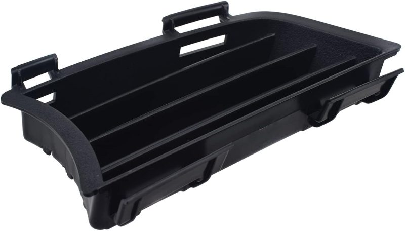 Front Right Passenger Side Bumper Fog Light Lamp Hole Cover Grille Molding Trim For 2005-2008 Pontiac Vibe Black Gm1036112 88974247 - Image 6