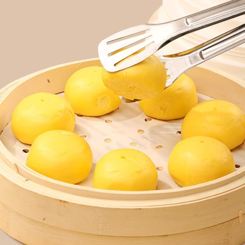 100 Pcs Bamboo Steamer Liner - Image 6