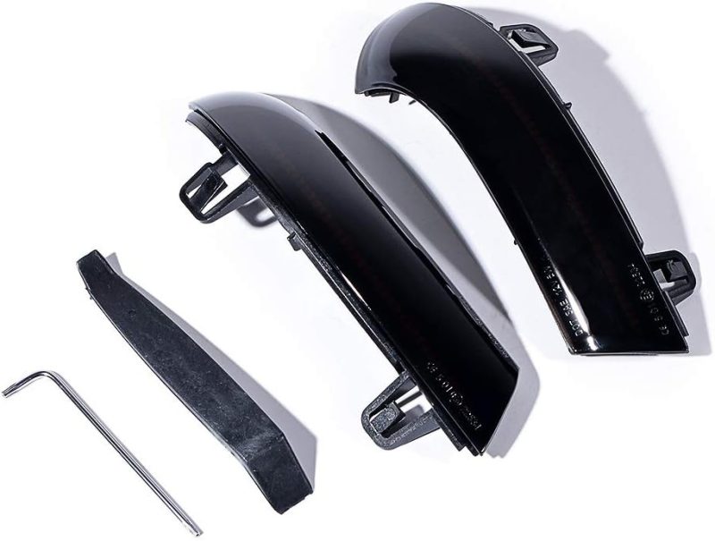 Front Lower Bumper Fog Light Grille + Mirror Turn Signal Lamp Side Marker Light Compatible With Vw Golf 5 Gti Jetta Mk5 - Image 5