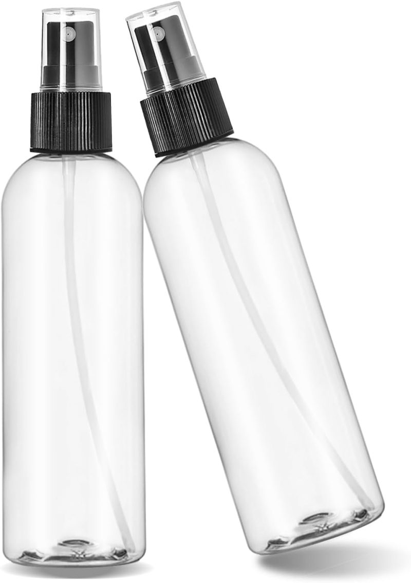Ljdeals 8 Oz Clear Plastic Spray Bottles - Image 2