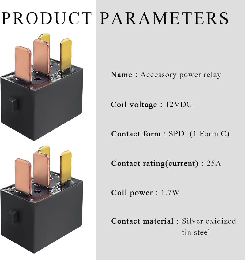 2 Pcs Car Ac Relay - Image 3
