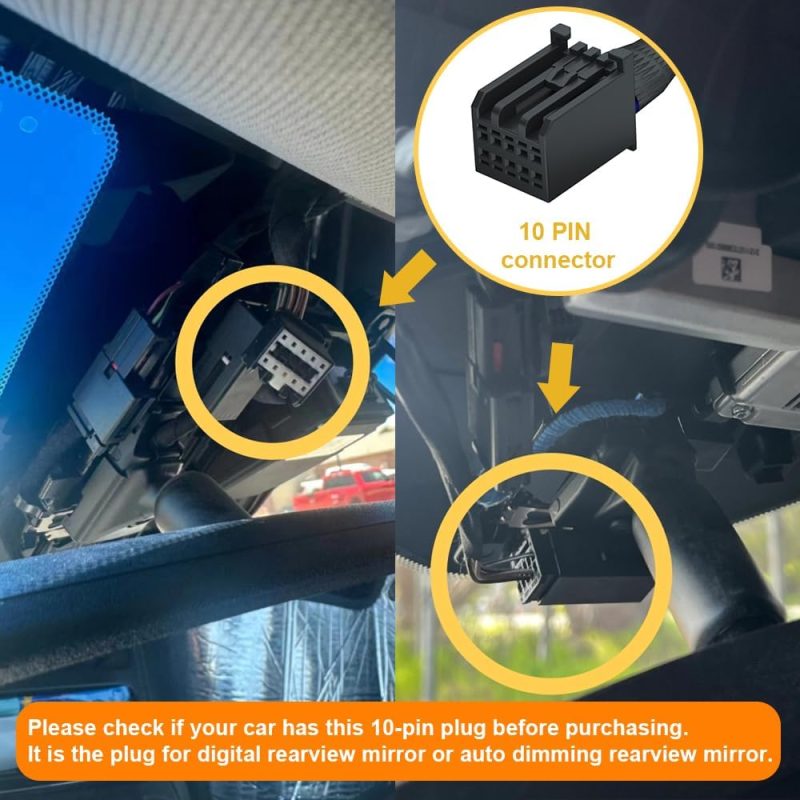 Dash Camera Power Adapter (10-Pin) For Chevrolet Gmc Buick Cadillac Chevy - Image 2