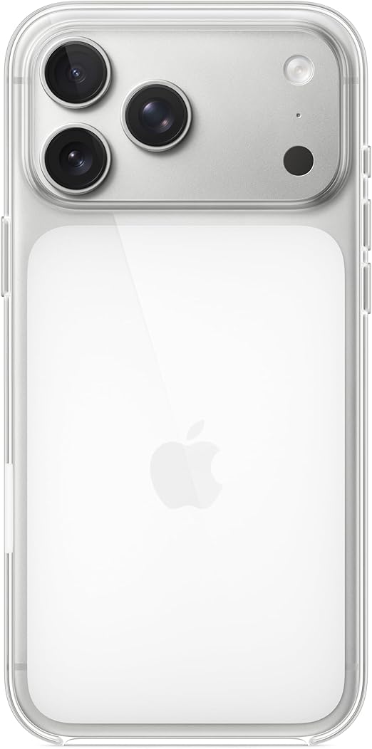 Apple iPhone 17 Pro Max Clear Case with MagSafe MagSafe and Camera Control: Lightweight Phone Case, Wireless Charging Compatible, Smooth Glossy Finish