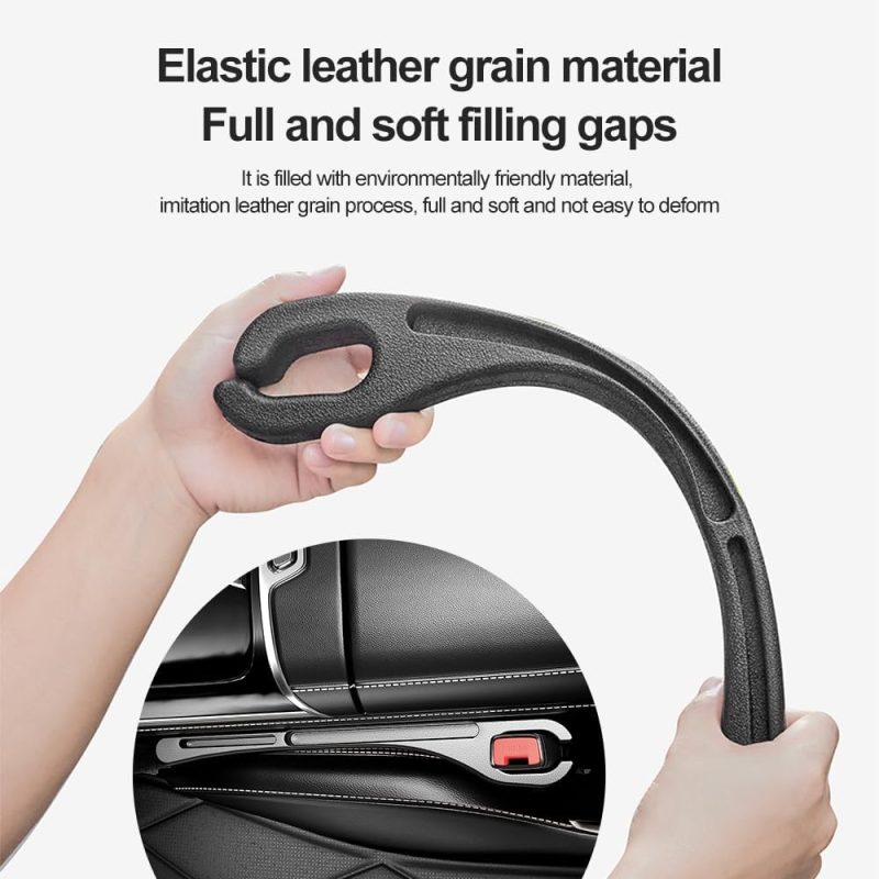 2Pcs Car Seat Gap Filler Organizer With Phone Holder - Image 5