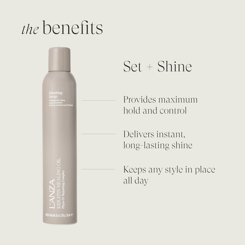 L'Anza Keratin Healing Oil Lustrous Finishing Spray - Image 3
