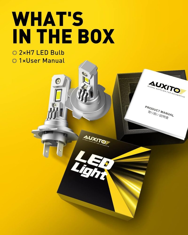 Auxito Upgradedh7 Led Bulbs - Image 6