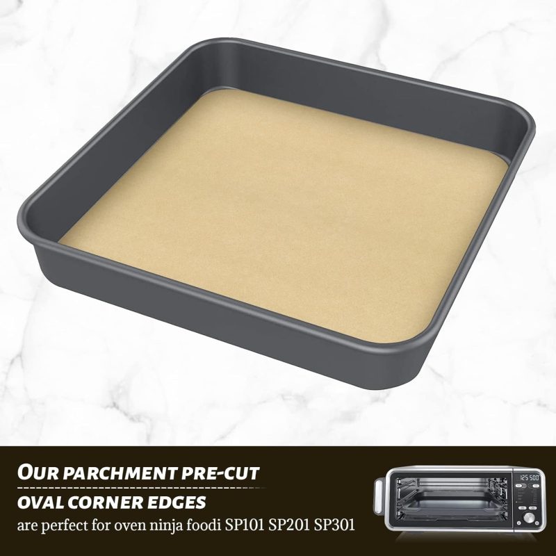 Wmkgg 12 Inch Air Fryer Parchment Paper Squares - Image 6