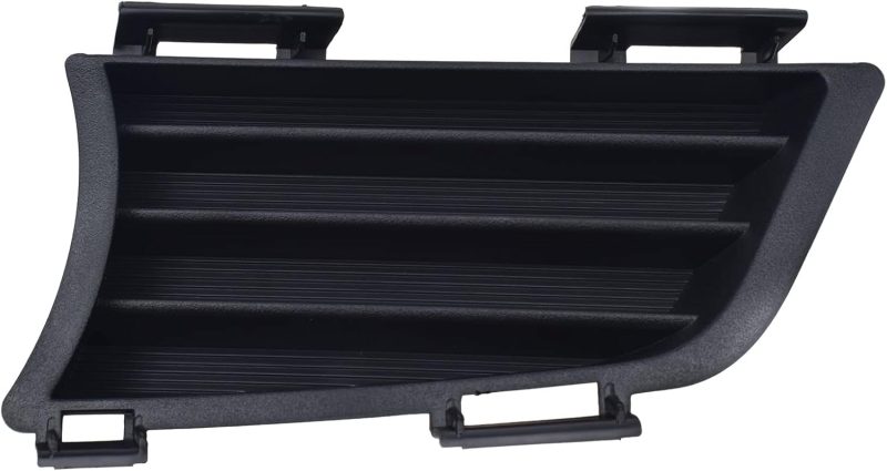 Front Left Driver Side Bumper Fog Light Lamp Hole Cover Grille Molding Trim For 2005-2008 Pontiac Vibe Black Gm1036112 88974247 - Image 2