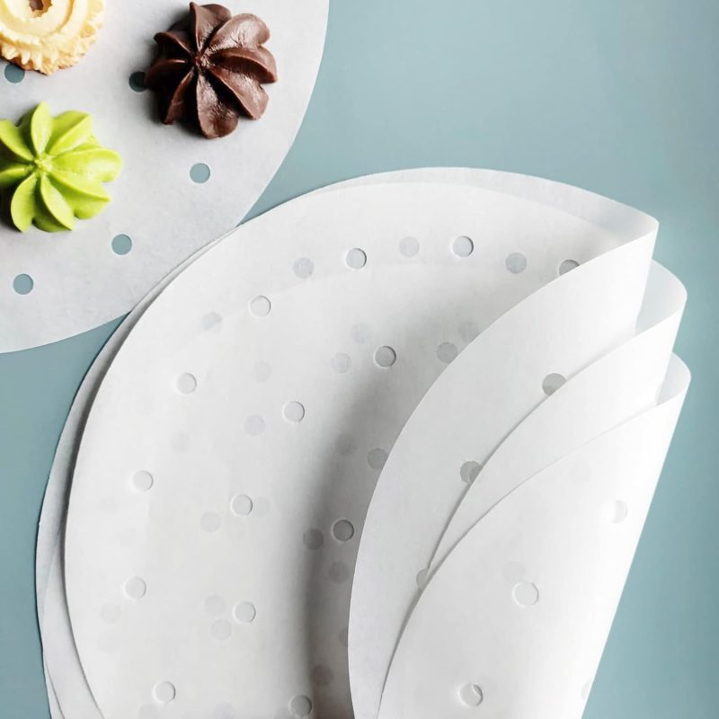 100 Pcs Bamboo Steamer Liner - Image 3