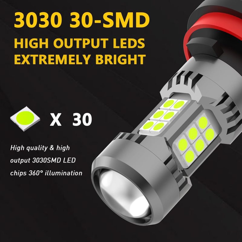 Phinlion H8 H11 Led Fog Light Bulb Or Drl - Image 2
