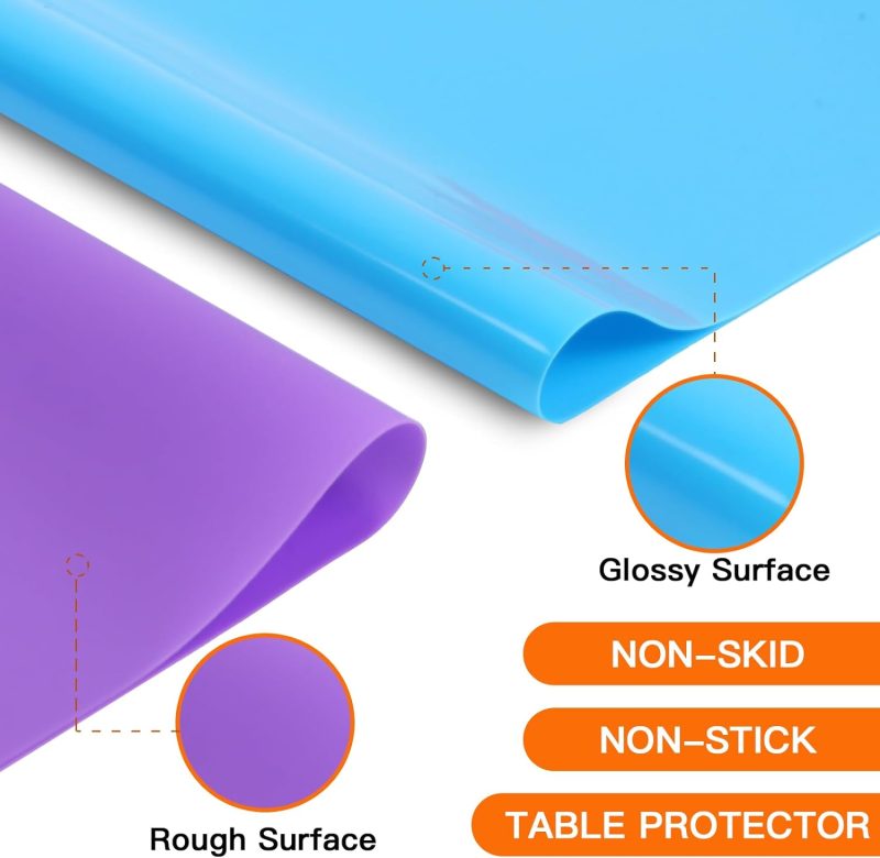 3 Pack Silicone Mats For Crafts - Image 3