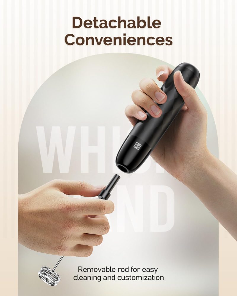 Maestri House Rechargeable Milk Frother - Image 4