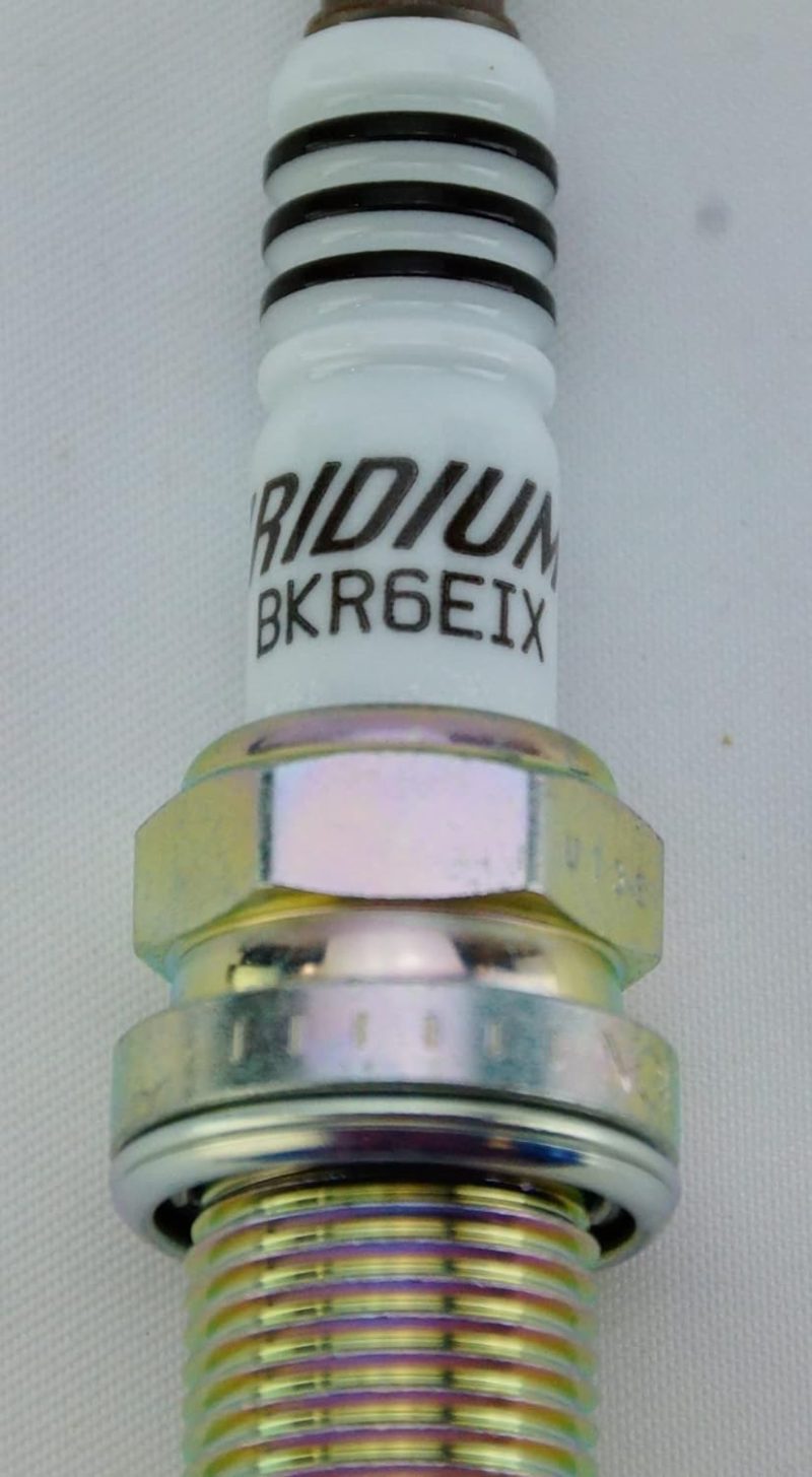 Ngk # 6418 Iridium Spark Plugs Bkr6Eix - 4 Pcs New - Image 2