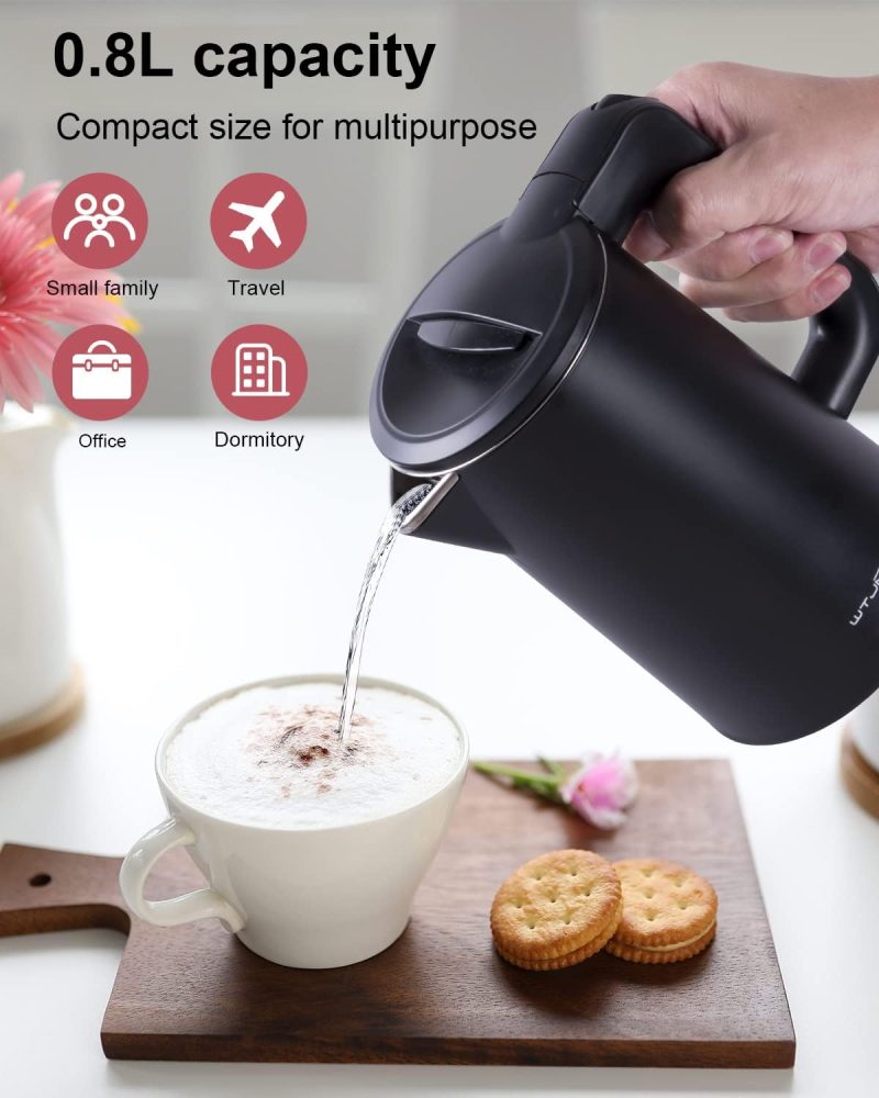 0.8L Electric Kettle Stainless Steel - Image 2