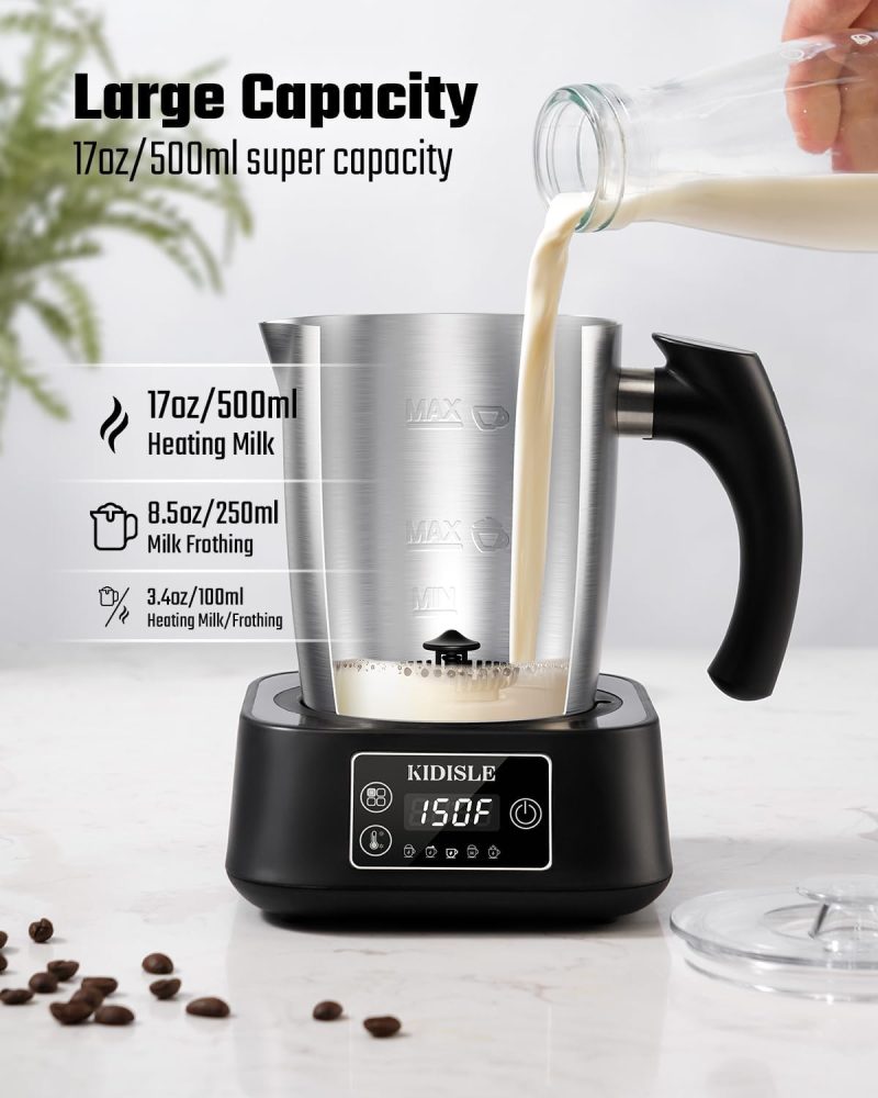 5-In-1 Milk Frother And Steamer - Image 4
