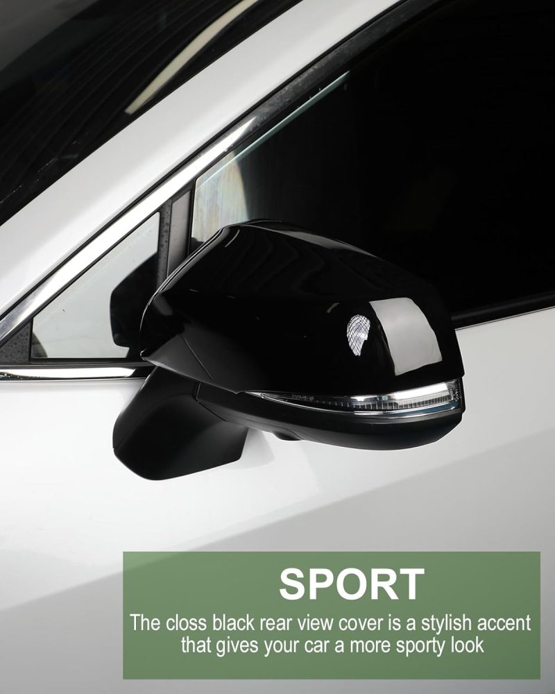 For Toyota Highlander 2020 2021 2022 2023 2024 2025 Rearview Mirror Cover - Image 3
