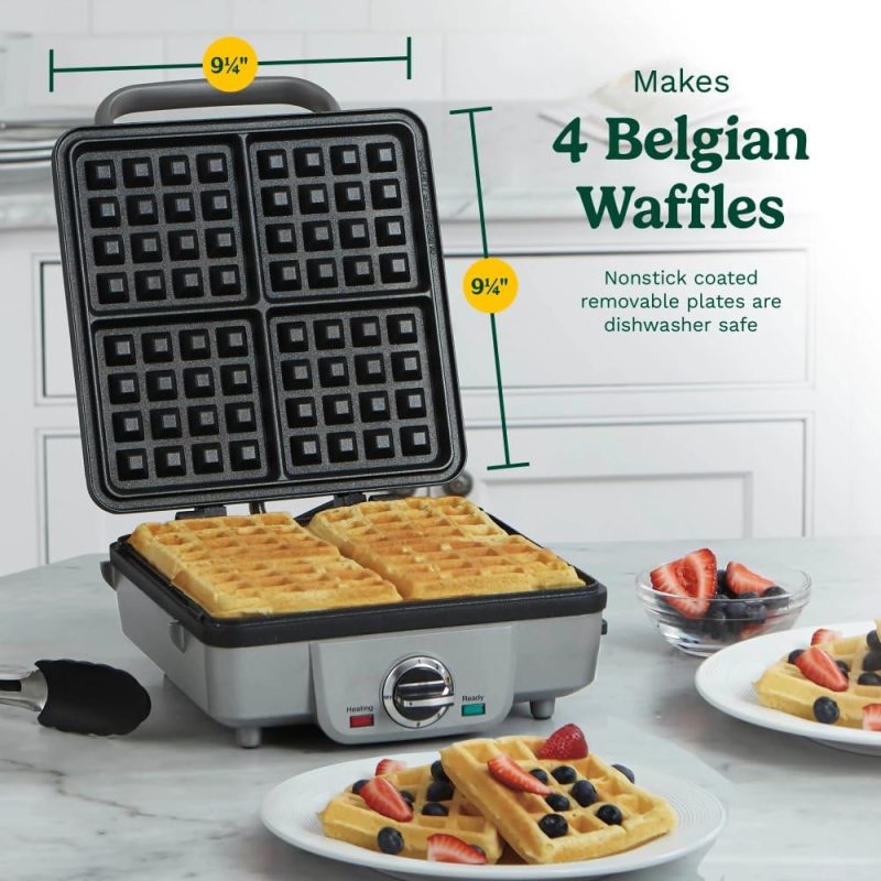 Cuisinart Waf-300P1 Belgian Waffle Maker With Pancake Plates - Image 2