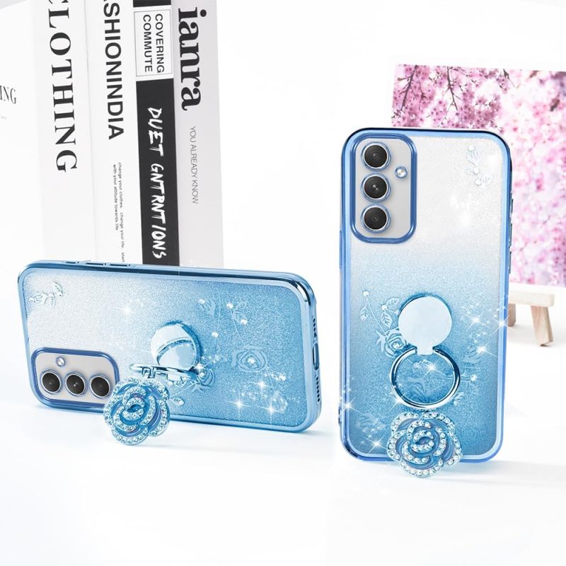A54 Hybrid Protective Case for Galaxy A54 5G - Blue - Image 5
