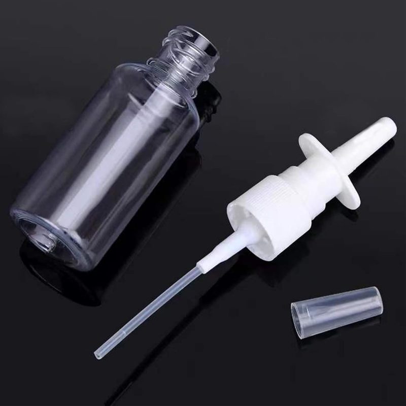 Medsuo 3Pcs 10Ml Nasal Spray Bottles Mist Spray Bottle Clear Empty Rhinitis Care Sprayer Direct Spray Container For Saline Essential Oils - Image 3