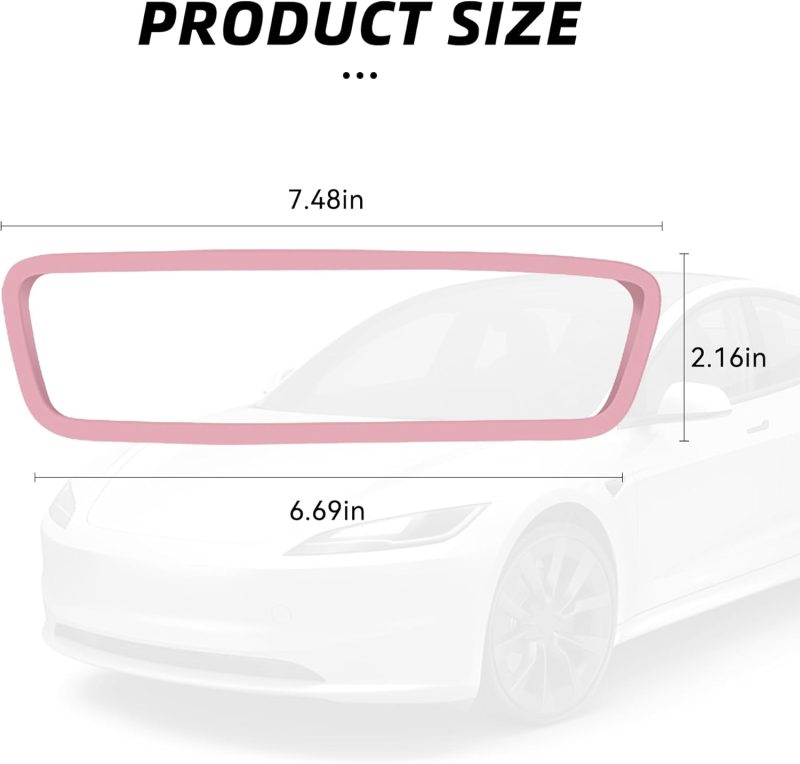 Car Rear View Mirror Protector Frame - Image 3