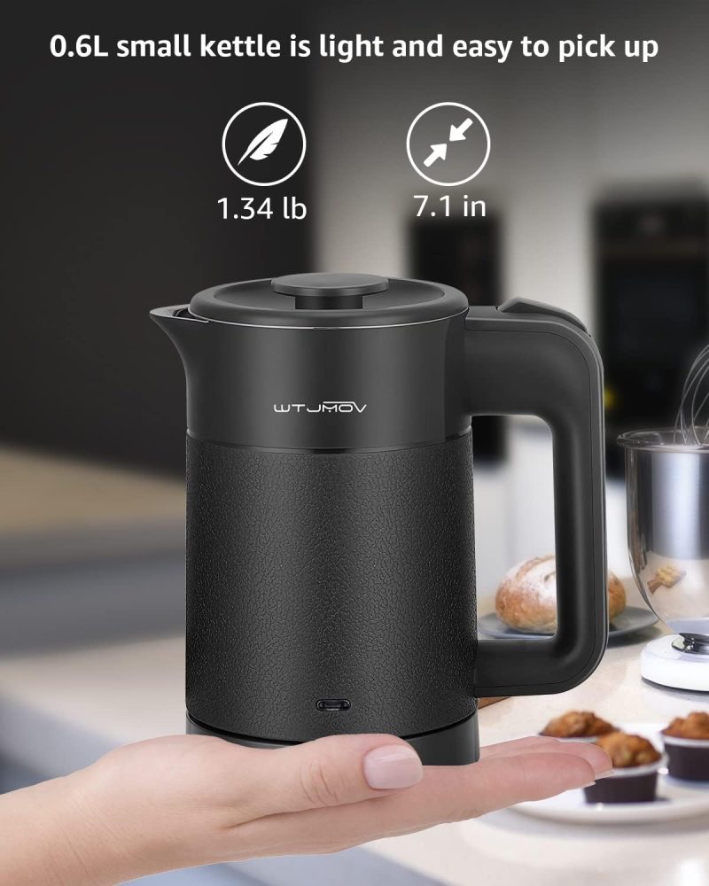 0.6L Small Electric Tea Kettle Lightweight - Image 3