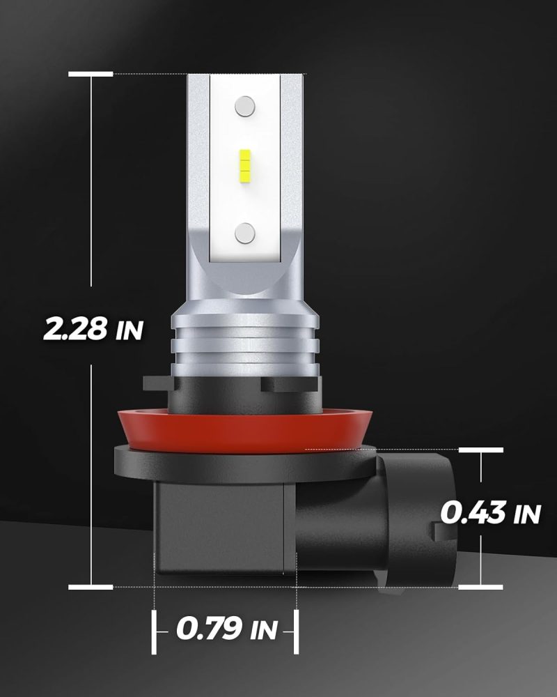 Marsauto H11 H8 H16 Led Fog Light Bulbs - Image 6
