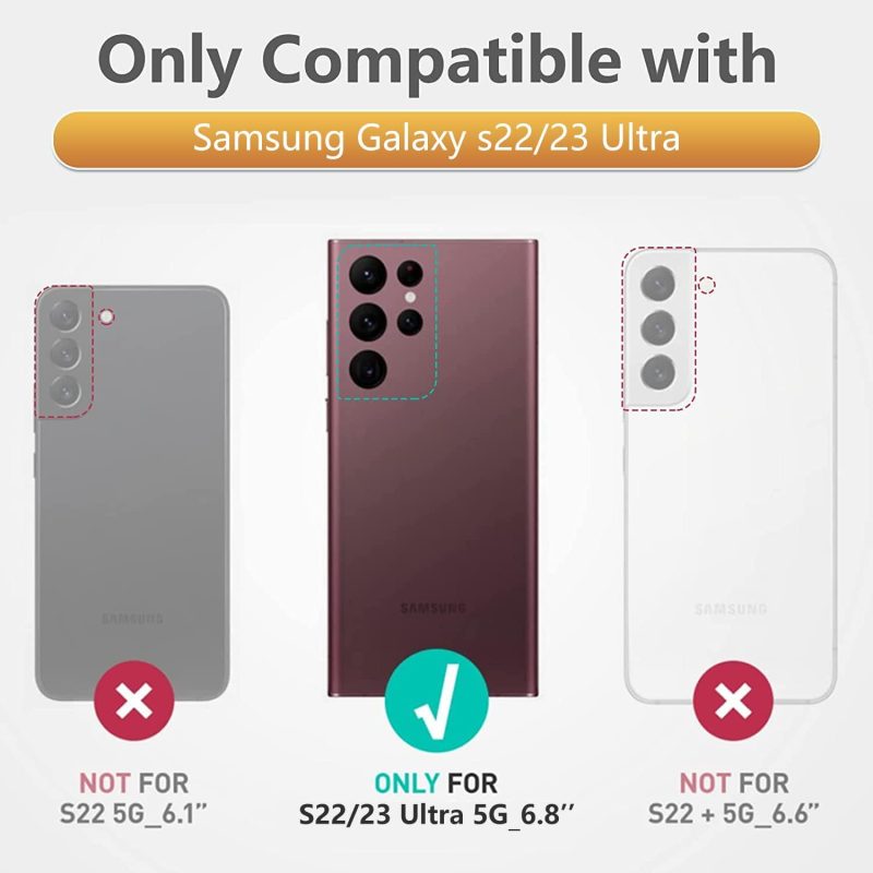 S23 Hybrid Protective Case for Galaxy S23 Ultra - Image 2