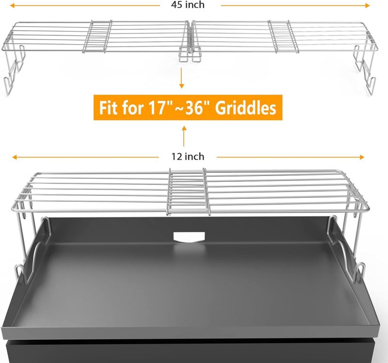 Griddle Warming Rack For Blackstone Griddle - Image 2