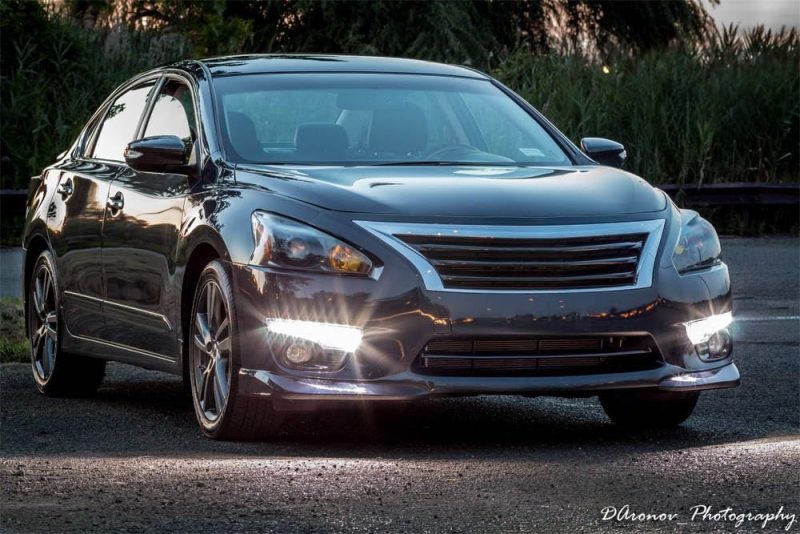 Ijdmtoy Switchback Led Daytime Running Light Kit & Clear Lens Fog Light Combo Compatible With 2013-2015 Nissan Altima - Image 3